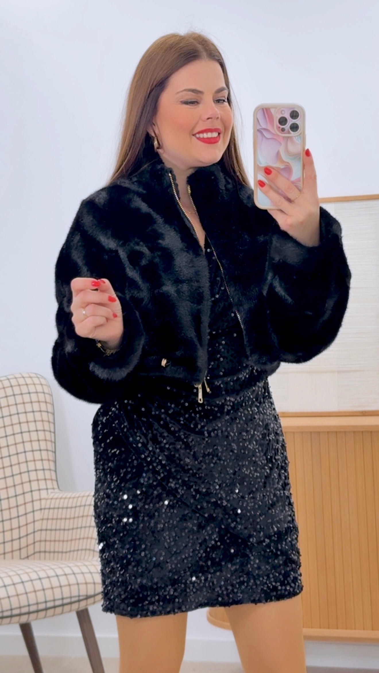 CHAQUETA PELO CORTO