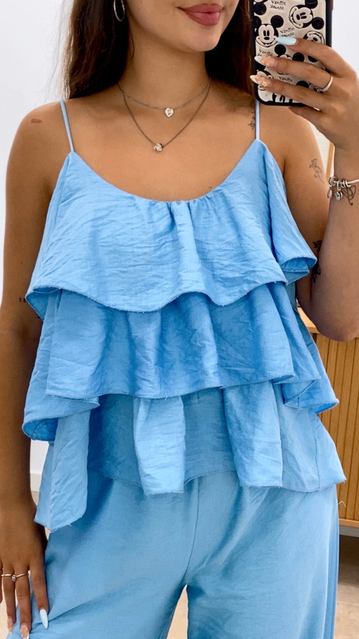CONJUNTO CAMISETA TIRANTE + PANTALÓN VOLARE