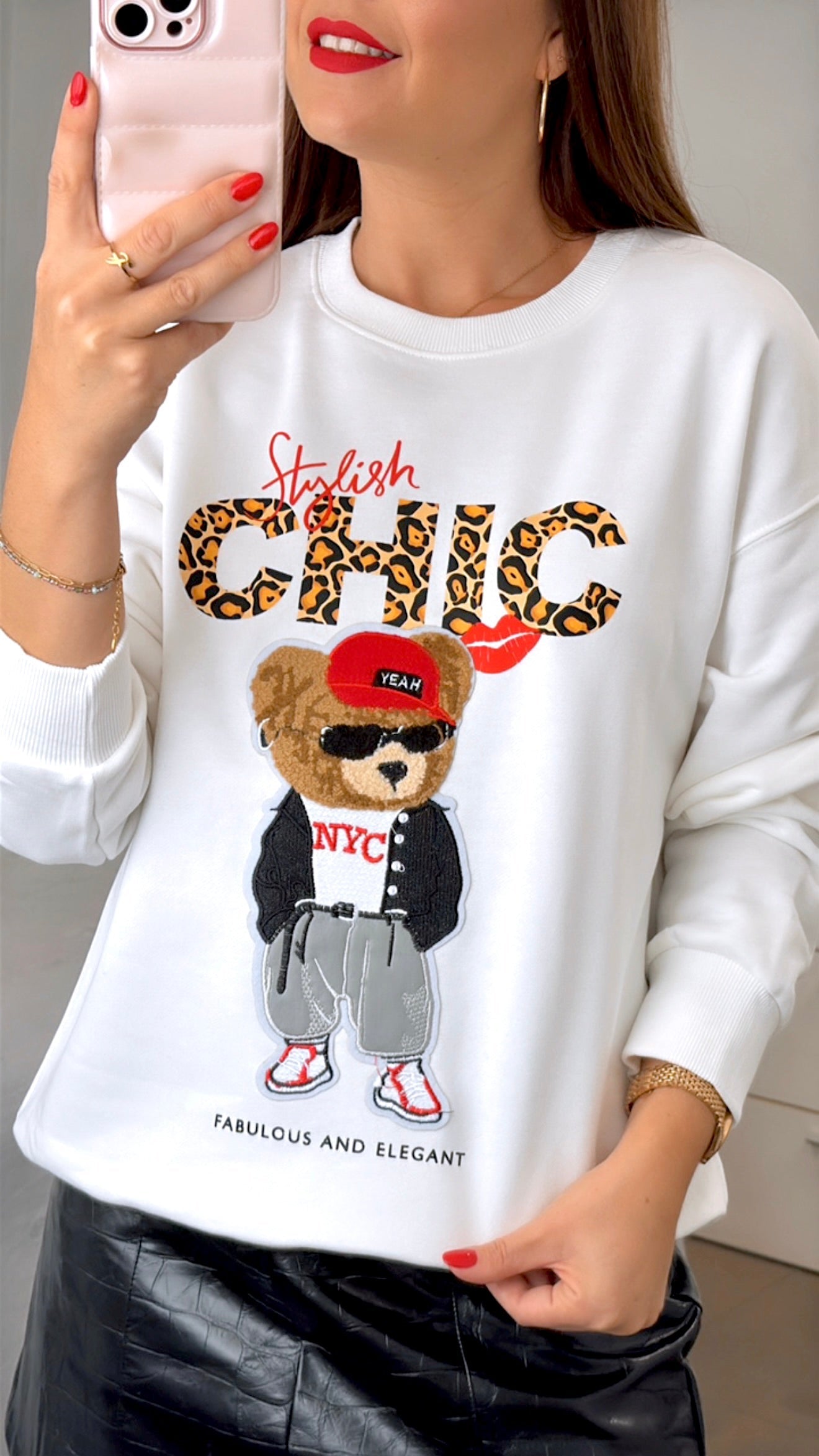 SUDADERA CHIC