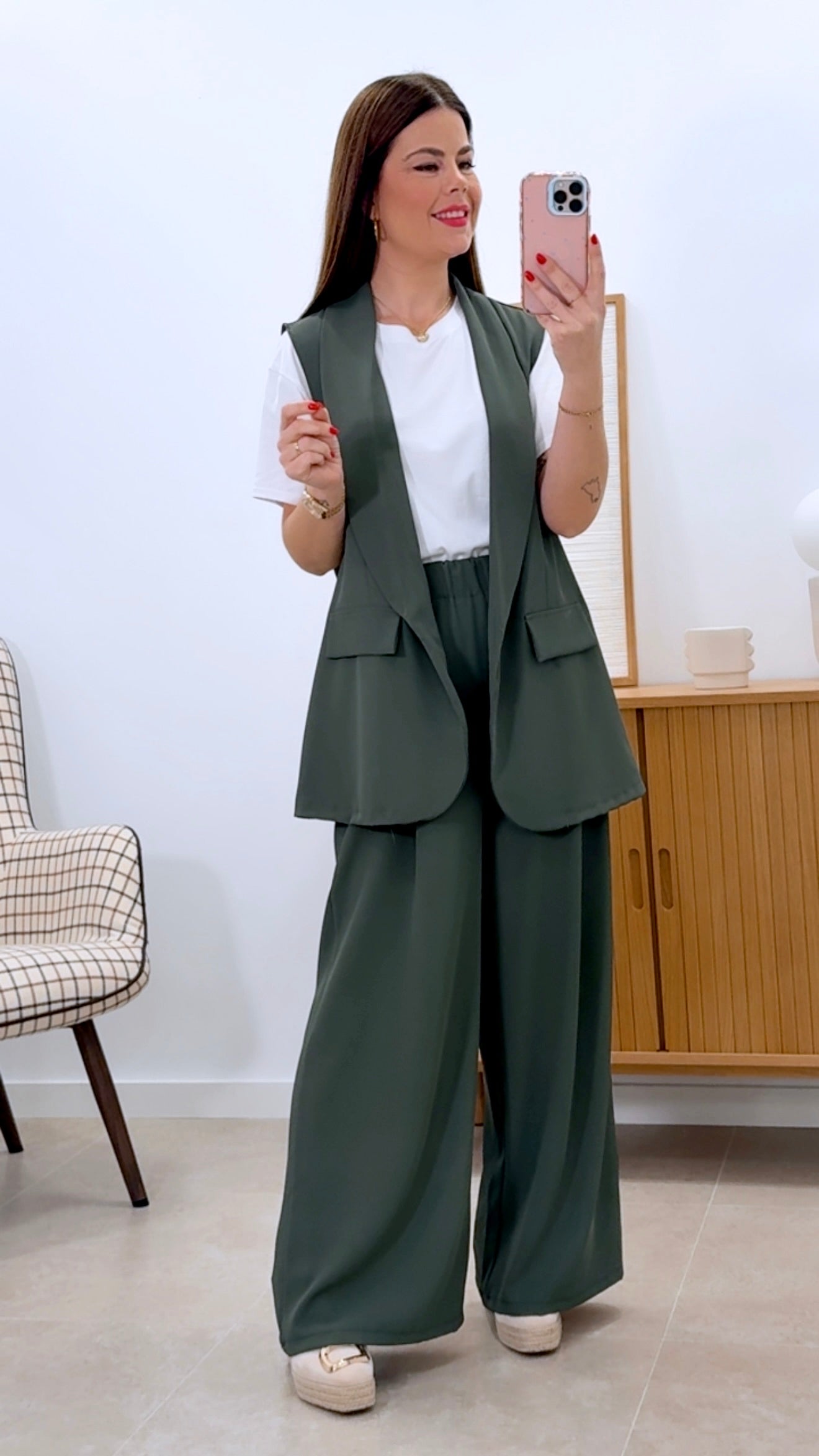 CONJUNTO CHALECO + PANTALÓN