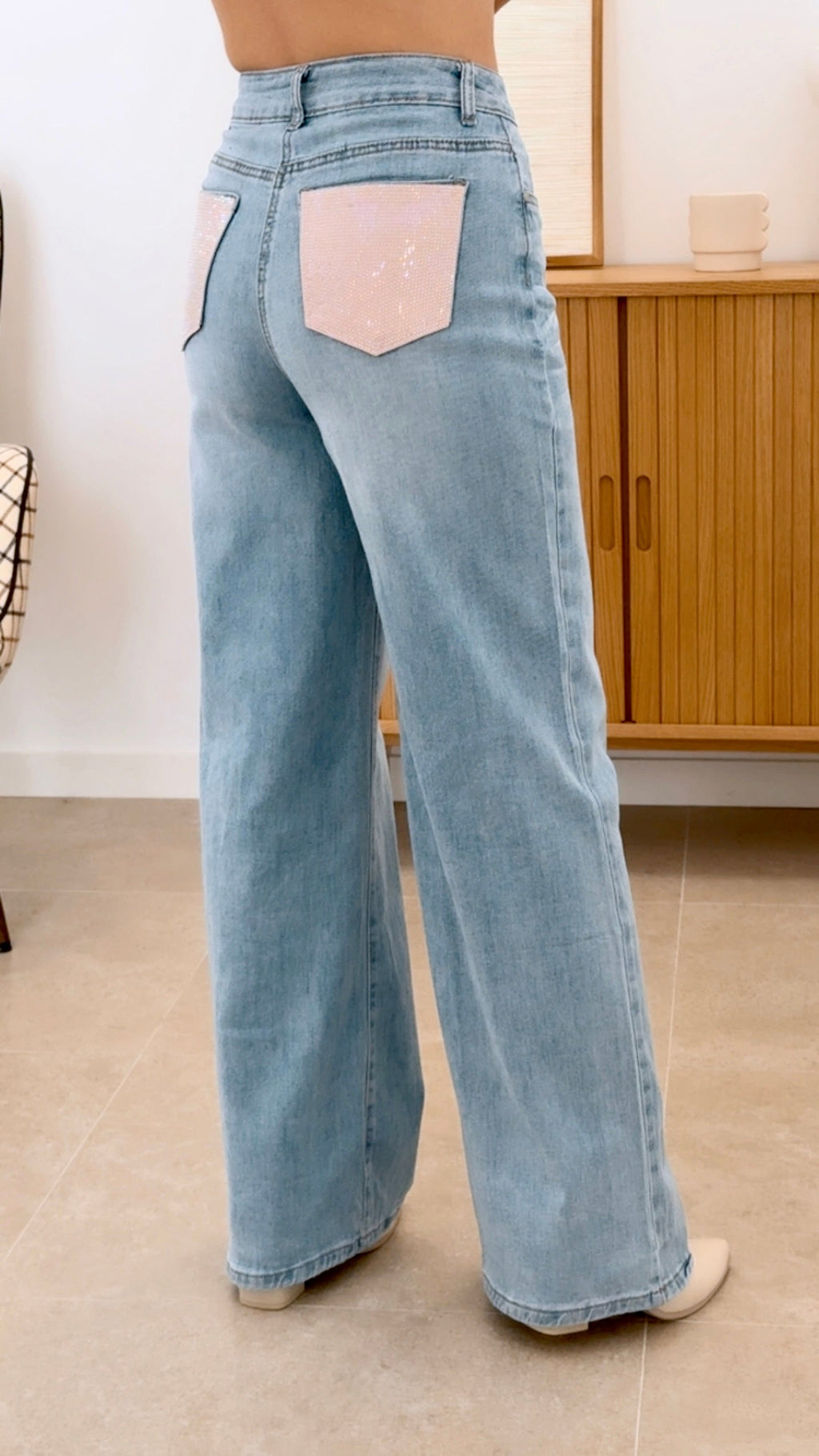 PANTALÓN BOLSILLOS ROSA