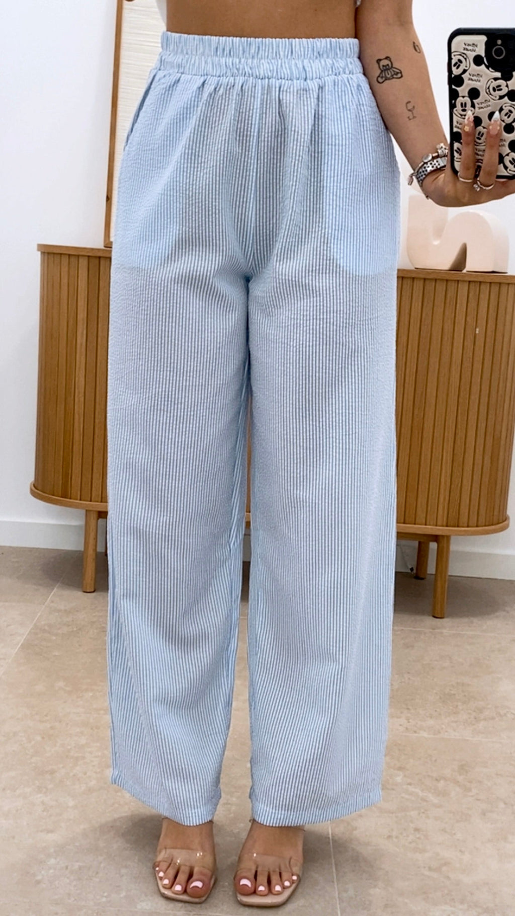 PANTALÓN RAYITAS BLUE