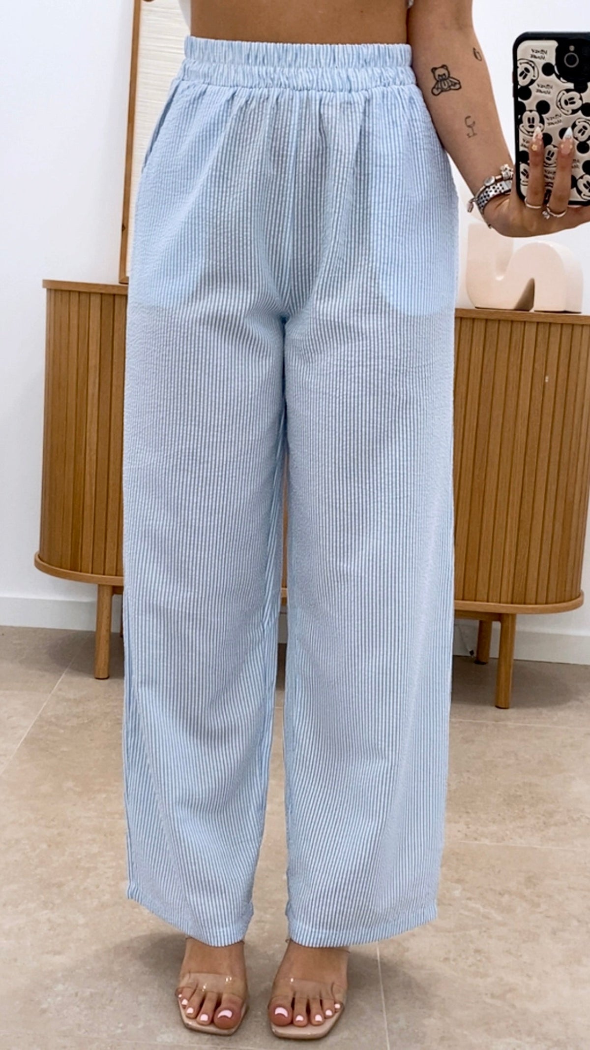 PANTALÓN RAYITAS BLUE