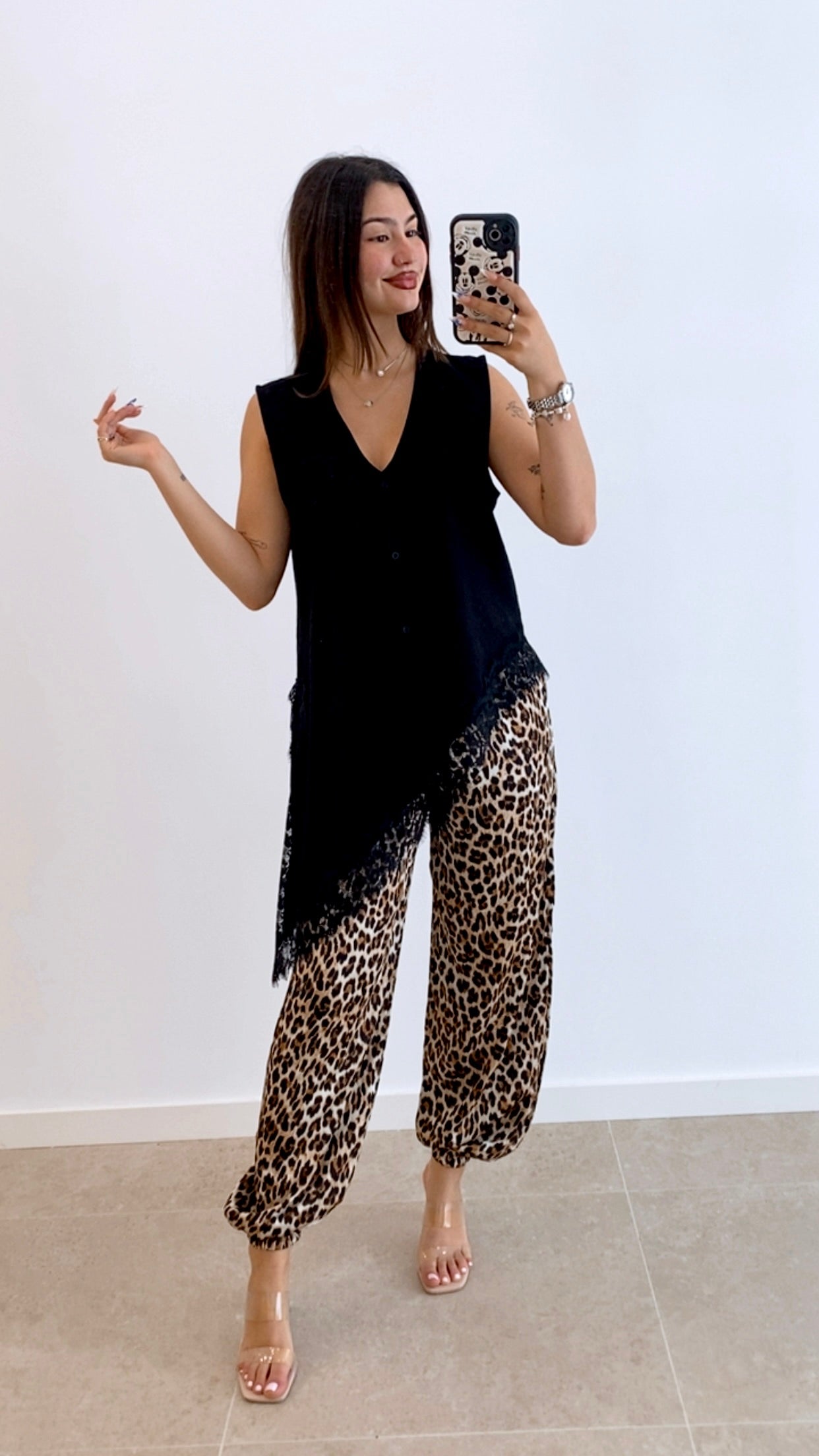 PANTALÓN SATINADO BOMBACHO PRINT