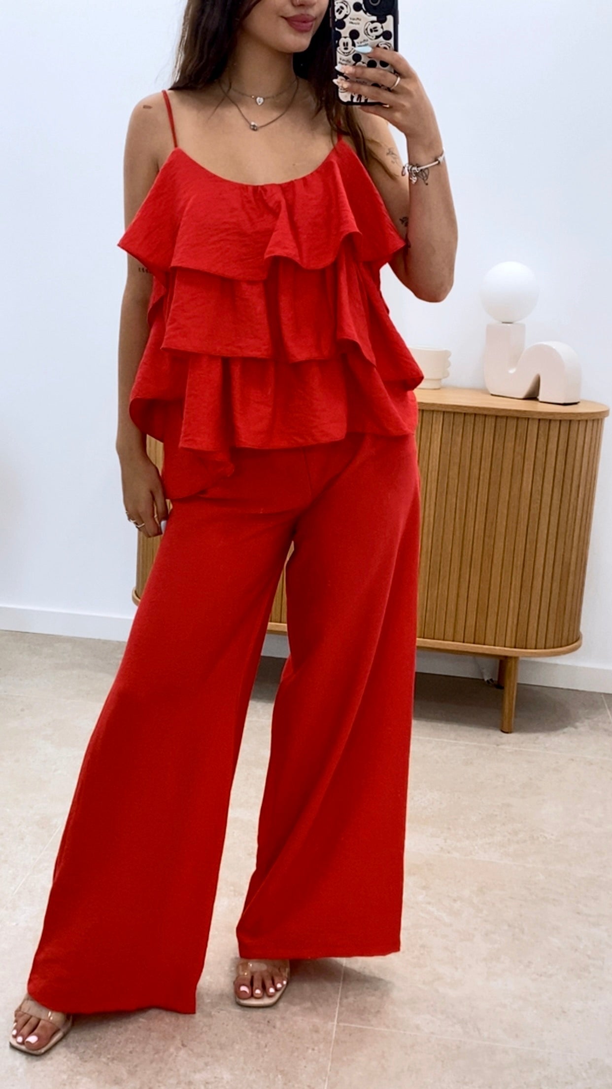 CONJUNTO CAMISETA TIRANTE + PANTALÓN VOLARE