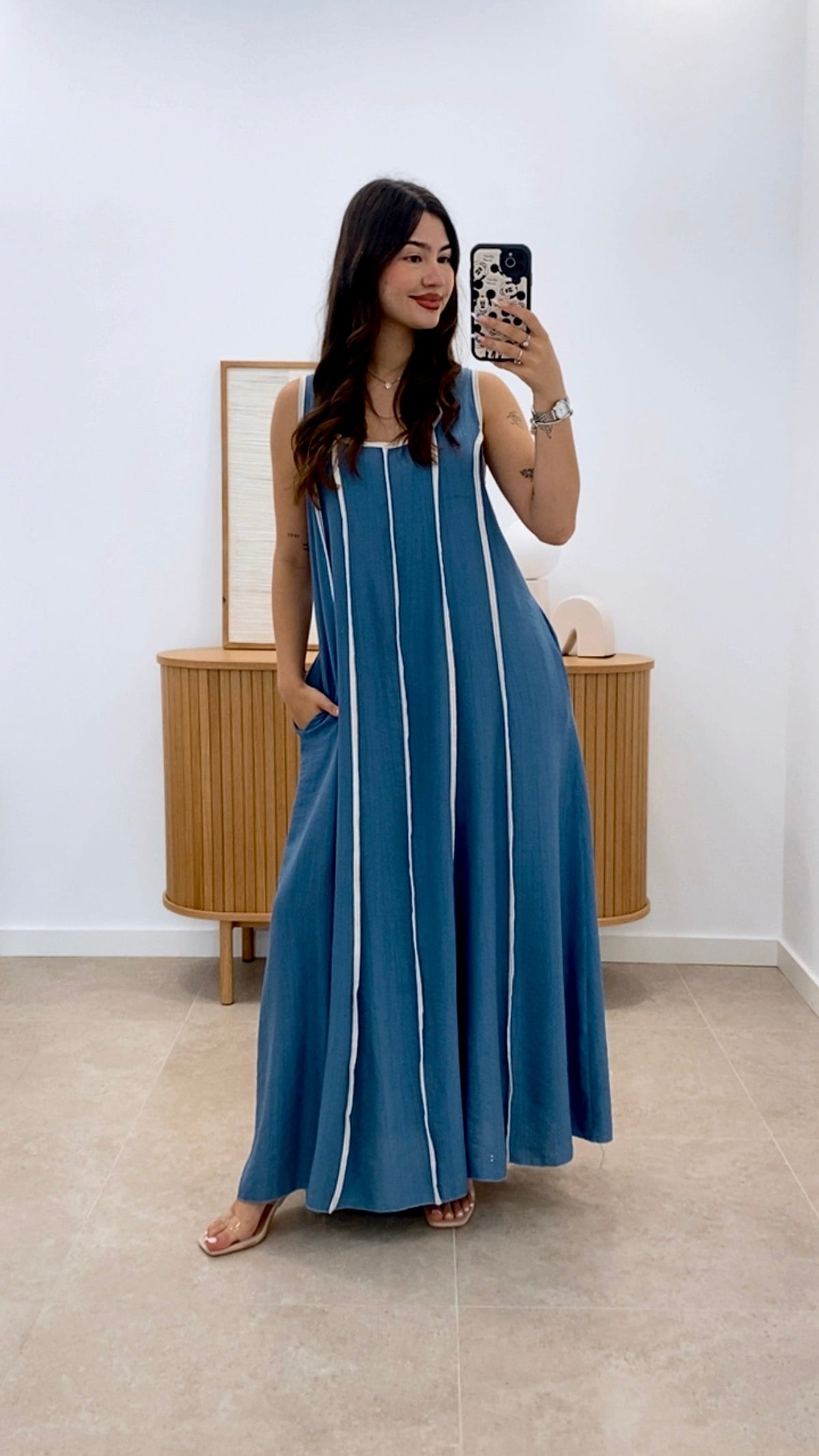 VESTIDO LARGO COLDU