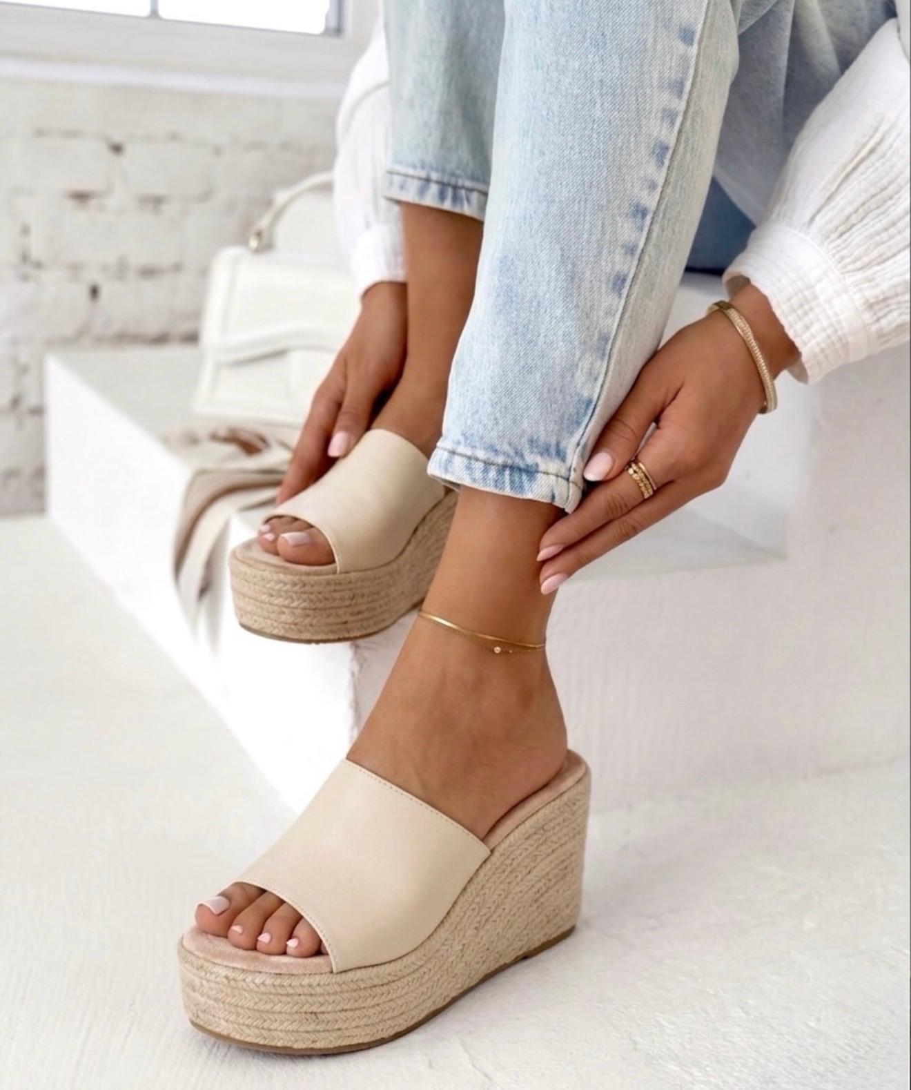 CUÑA YUTE BEIGE
