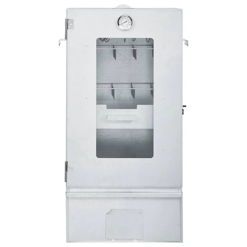 Horno Ahumador Barbacoa 1 Kg De Virutas De Madera 44,5x29x83 Cm Vidaxl