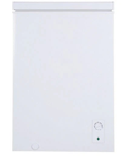 MAŁA ZAMRAŻARKA SKRZYNIOWA 2w1 LODÓWKA 100L KOSZ LED BIAŁA