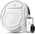 Lefant M210 Pro Robot Vacuum Cleaner, 2200 Pa Suction, 120 Min Autonomy, Tangle-Free Robot Vacuum Cleaner, Thin, Ideal for Pet Hair, Low Hair Carpets, Wi-Fi/App/Alexa, Grey