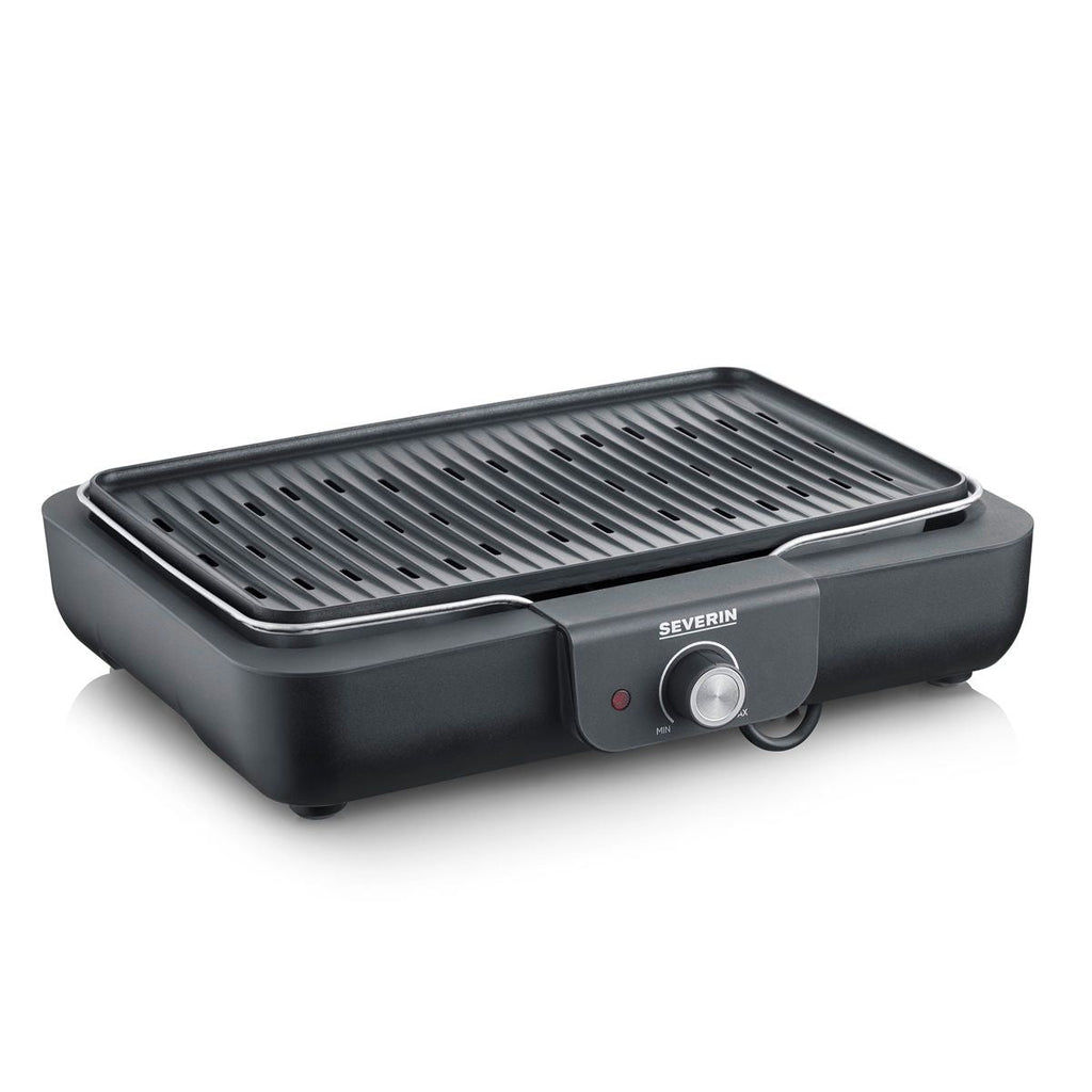 Barbacoa De Mesa Con Placa Para Asar Severin Pg 8556 - 2300 W Negro