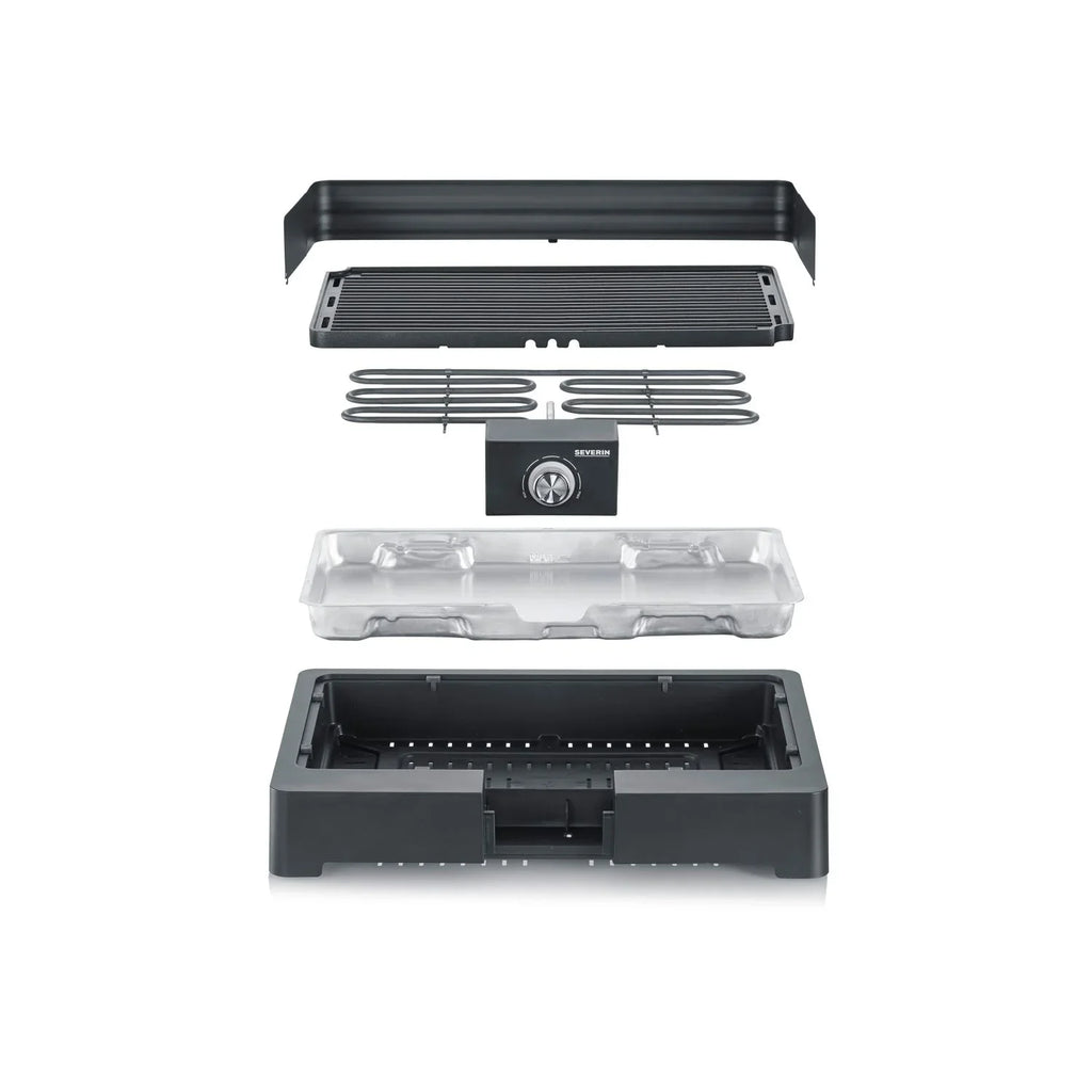 Barbacoa De Sobremesa Con Parrilla Acanalada 2200 W Pg 8567 Severin