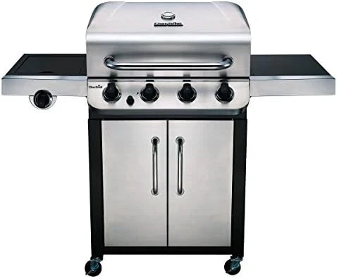 Char-Broil Convective 440 S Gas Barbecue with 4 Burners, Cast Iron Grates, Stainless Steel Burners - Ideal for Outdoor Cooking, Garden and Patio