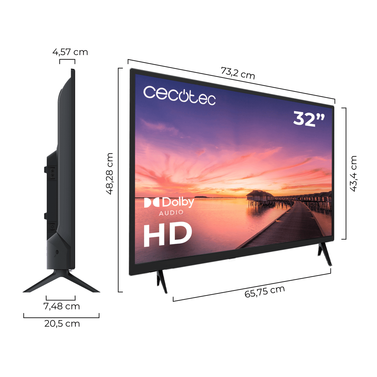 TV Cecotec 0 Series 0032