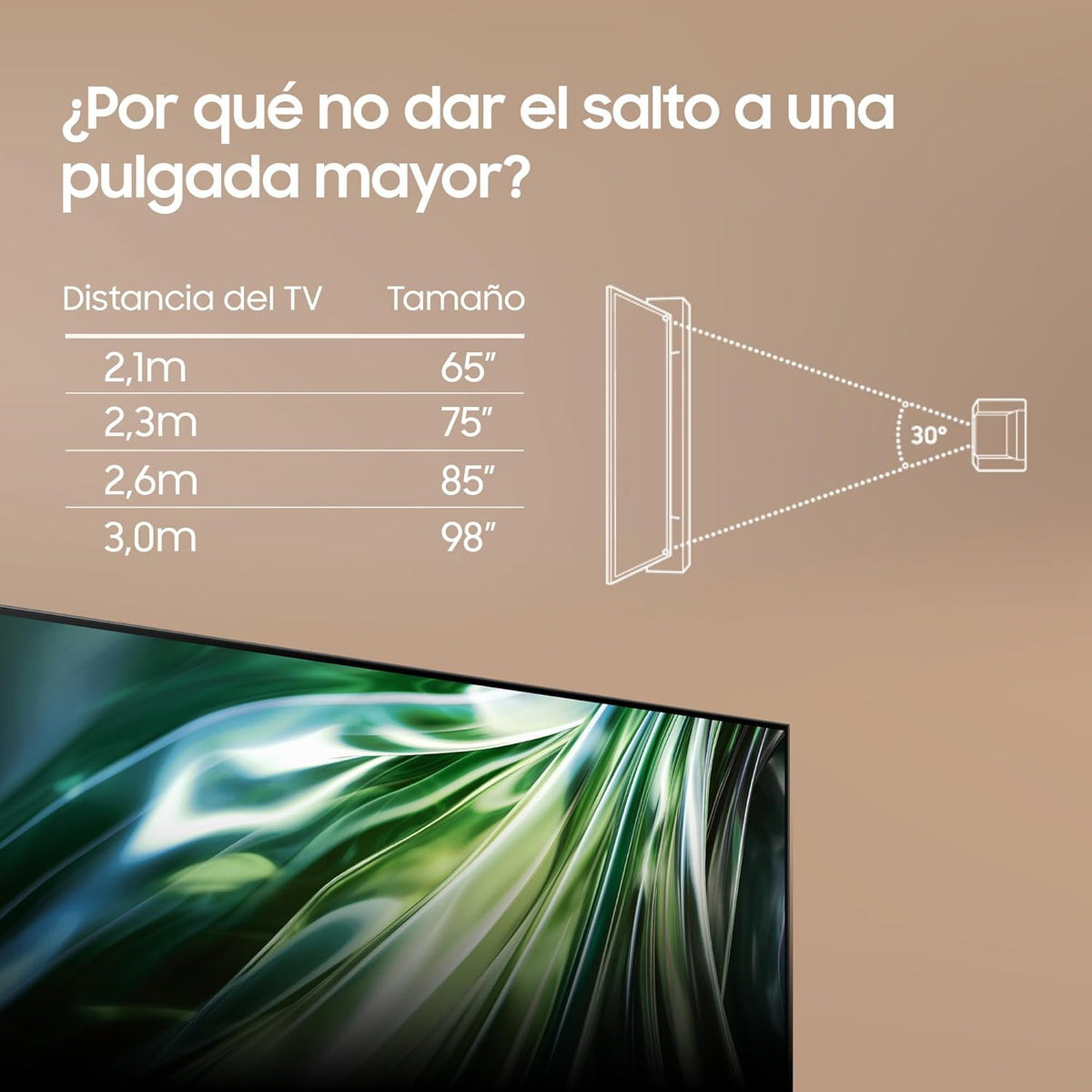TV 55 Pulgadas Neo QLED QN90D 4K Mini LED con Resolución 4K Mejorada, Procesador NQ4 AI Gen2 con Inteligencia Artificial, Dolby Atmos, Q-Symphony y Motion Xcelerator 144 Hz