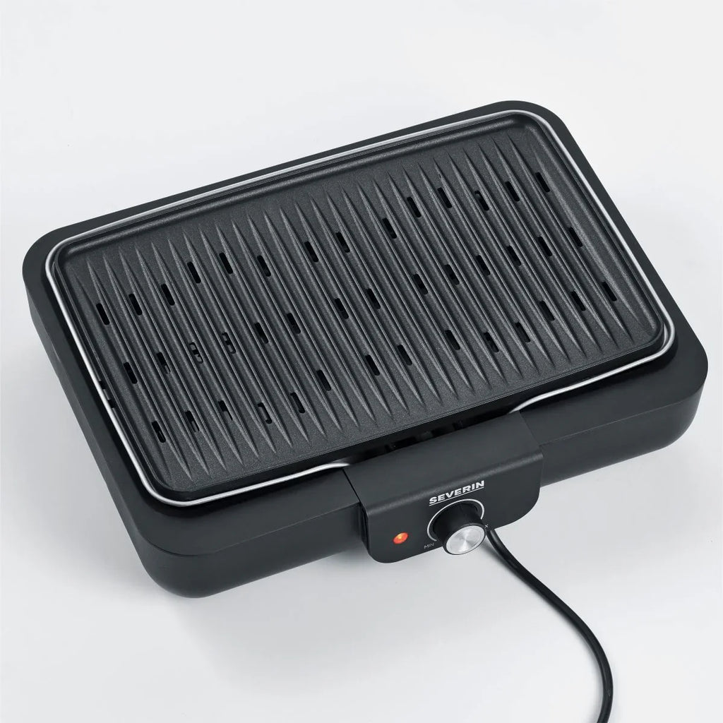 Barbacoa De Mesa Con Placa Para Asar Severin Pg 8556 - 2300 W Negro