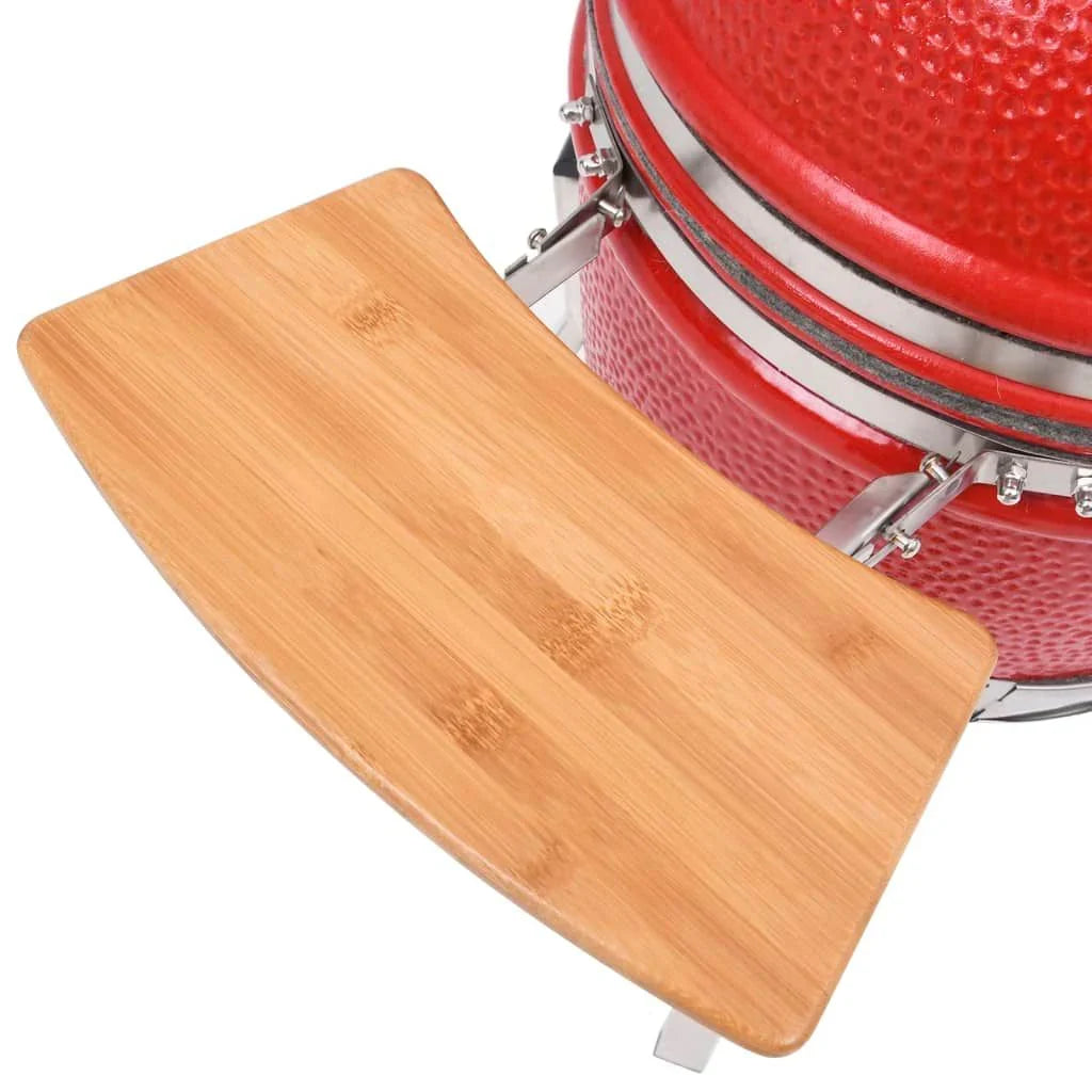 Barbacoa Ahumadora Kamado De Cerámica 76 Cm Vidaxl